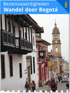 Wandelen door Bogota